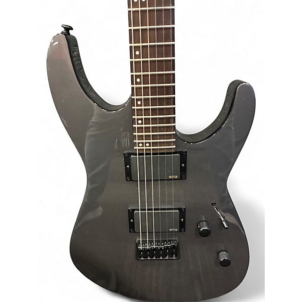 Used ESP LTD M400 Gun Metal Grey Solid Body Electric Guitar