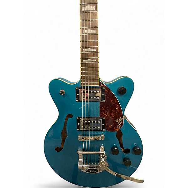 Used Gretsch Guitars G2657T Streamliner Ocean Turquoise Hollow Body Electric Guitar