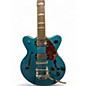 Used Gretsch Guitars G2657T Streamliner Ocean Turquoise Hollow Body Electric Guitar