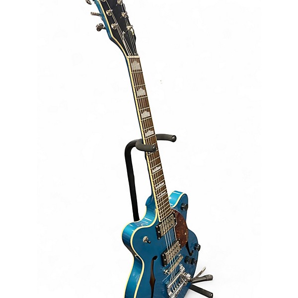 Used Gretsch Guitars G2657T Streamliner Ocean Turquoise Hollow Body Electric Guitar