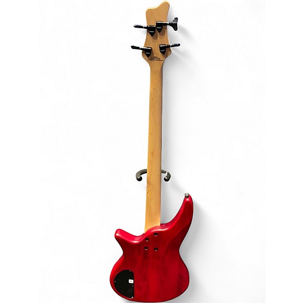 Used Jackson JS Series Spectra Satin Red Electric Bass Guitar