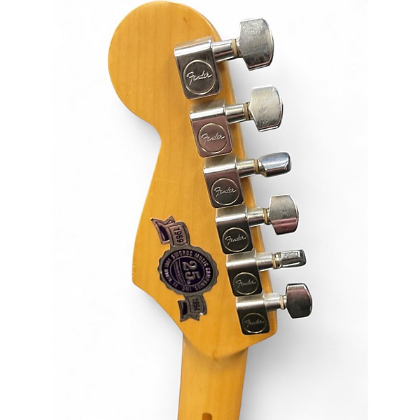 Vintage 1994 Fender 40th Anniversary Standard Stratocaster Caribbean Mist Solid Body Electric Guitar