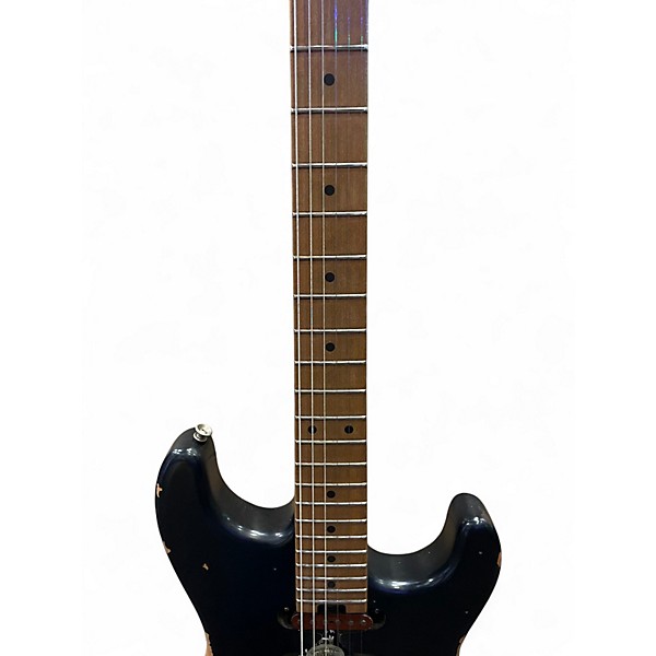 Used EVH FRANKENSTEIN RELIC RELIC BLACK Solid Body Electric Guitar