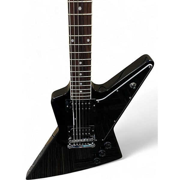 Used Gibson 70S EXPLORER Ebony Solid Body Electric Guitar