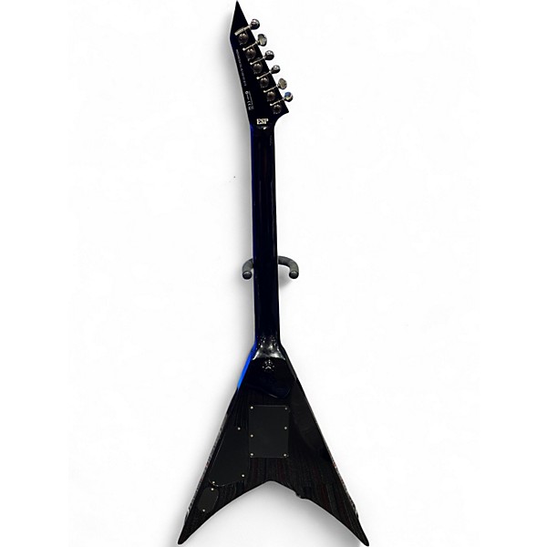 Used ESP V401DX Black Solid Body Electric Guitar