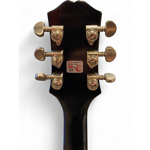 Used Epiphone Les Paul Custom OLIVE BURST Solid Body Electric Guitar