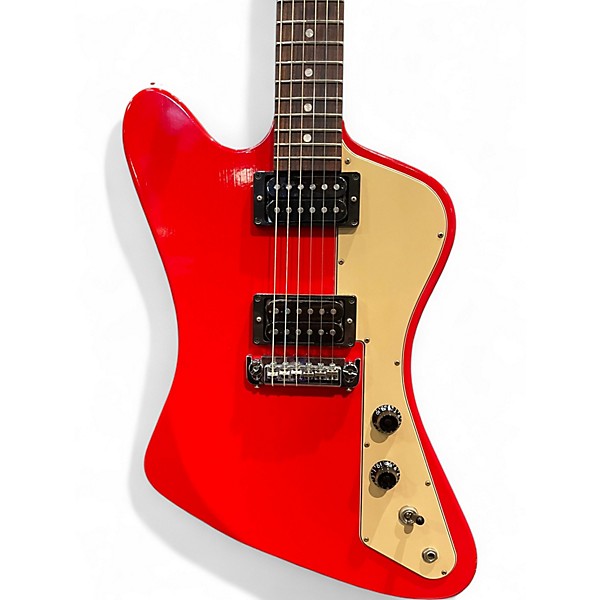 Used 2017 Gibson Firebird Zero Cardinal Red Solid Body Electric Guitar