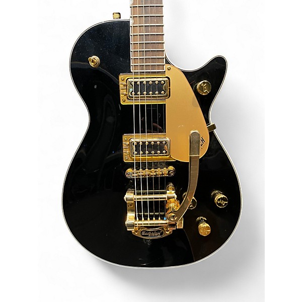 Used Gretsch Guitars G5237TG Electromatic Jet FT Bigsby LTD Black Pearl Metallic Solid Body Electric Guitar