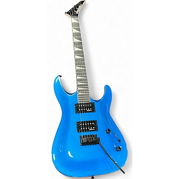 Used Jackson JS22 Dinky Blue Solid Body Electric Guitar