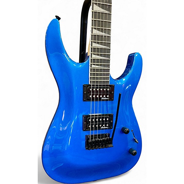 Used Jackson JS22 Dinky Blue Solid Body Electric Guitar