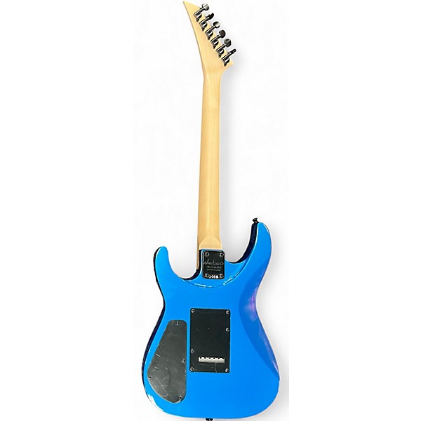 Used Jackson JS22 Dinky Blue Solid Body Electric Guitar
