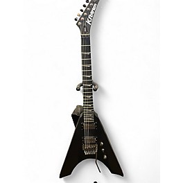 Used Kramer Nite-V Floyd Rose Satin Black Solid Body Electric Guitar