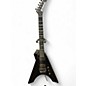 Used Kramer Nite-V Floyd Rose Satin Black Solid Body Electric Guitar thumbnail