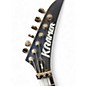 Used Kramer Nite-V Floyd Rose Satin Black Solid Body Electric Guitar