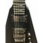 Used Kramer Nite-V Floyd Rose Satin Black Solid Body Electric Guitar