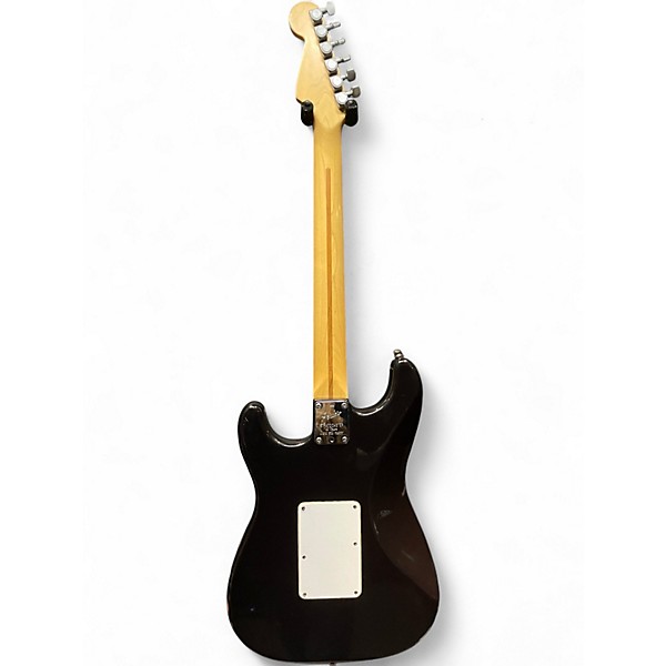Used 1994 Fender American Deluxe Stratocaster Plus Mystic Black Solid Body Electric Guitar