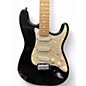 Used 1994 Fender American Deluxe Stratocaster Plus Mystic Black Solid Body Electric Guitar