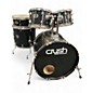 Used Crush Drums & Percussion 5 Piece Alpha Series BLACK SPARKLE Drum Kit thumbnail