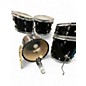 Used Crush Drums & Percussion 5 Piece Alpha Series BLACK SPARKLE Drum Kit