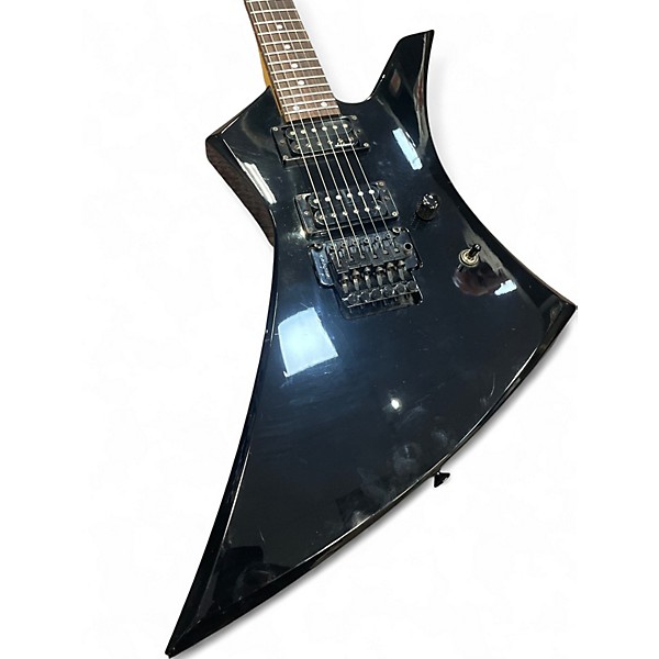 Used Jackson KELLY PROFESSIONAL Black Solid Body Electric Guitar
