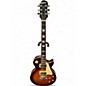 Used 2002 Epiphone Les Paul Standard Tobacco Burst Solid Body Electric Guitar thumbnail