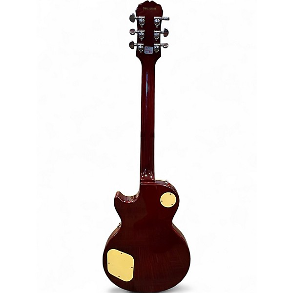 Used 2002 Epiphone Les Paul Standard Tobacco Burst Solid Body Electric Guitar