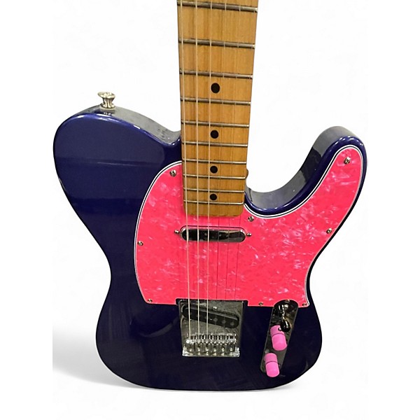 Used Fender Standard Telecaster PURPLE AND PINK Solid Body Electric Guitar