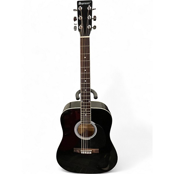 Used Spencer SOSG510B Black Acoustic Guitar