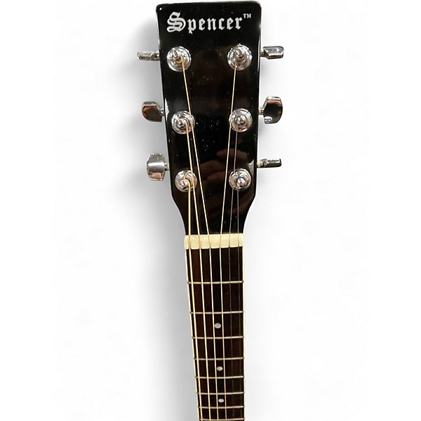 Used Spencer SOSG510B Black Acoustic Guitar
