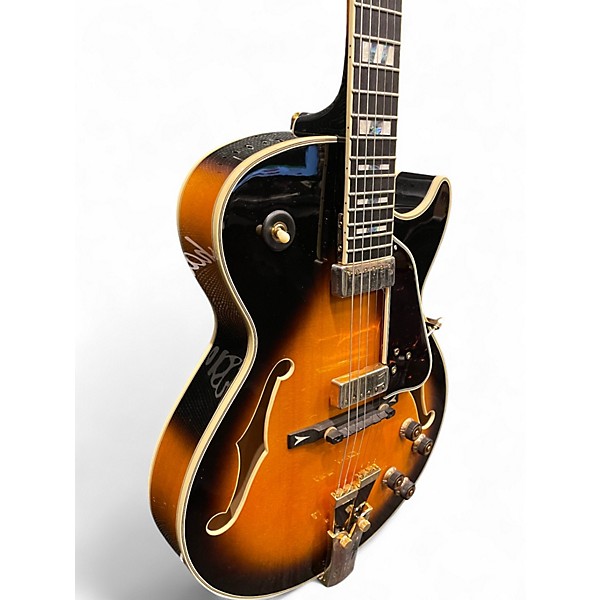 Used Ibanez GB10SE Vintage Sunburst Hollow Body Electric Guitar