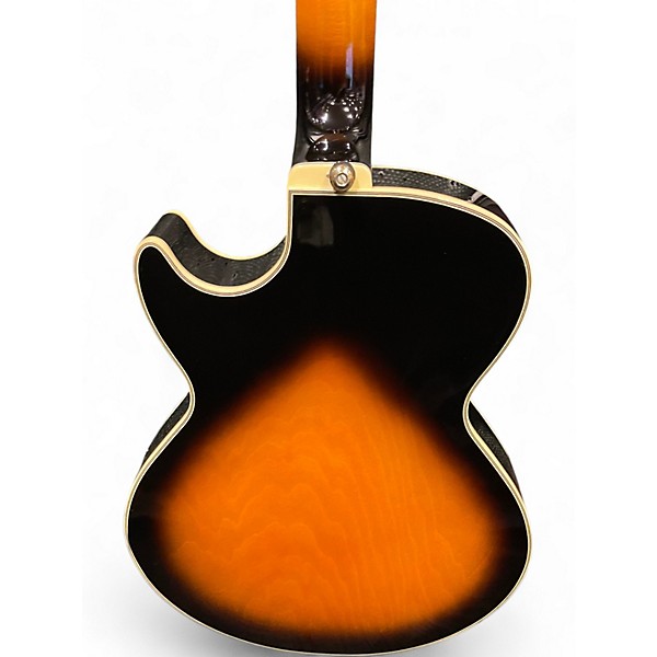 Used Ibanez GB10SE Vintage Sunburst Hollow Body Electric Guitar