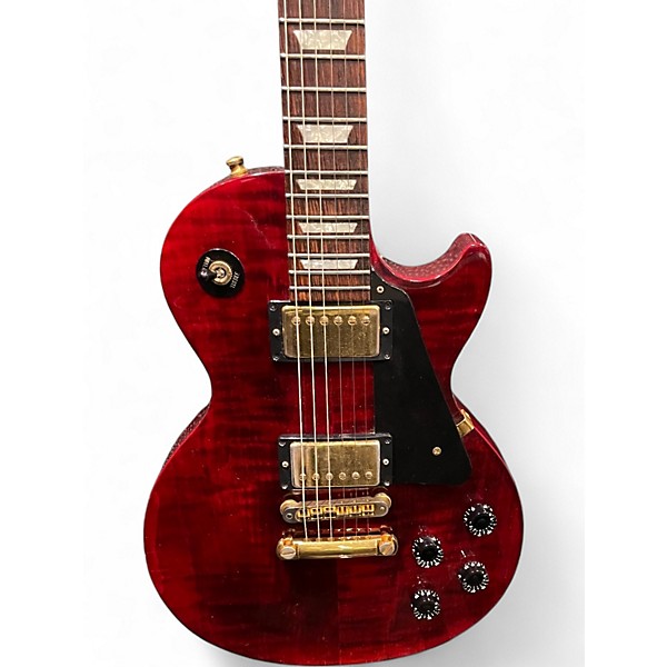 Used Gibson Les Paul Studio Midnight Wine Solid Body Electric Guitar
