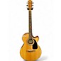 Used Fender GC140SCE Grand Concert Natural Acoustic Electric Guitar thumbnail