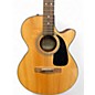 Used Fender GC140SCE Grand Concert Natural Acoustic Electric Guitar