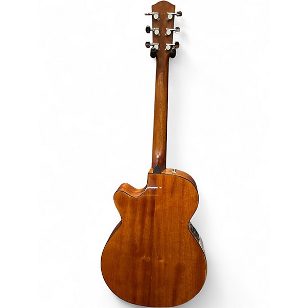 Used Fender GC140SCE Grand Concert Natural Acoustic Electric Guitar