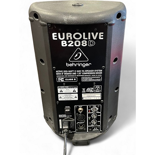 Used Behringer eurolive b208d Powered Speaker