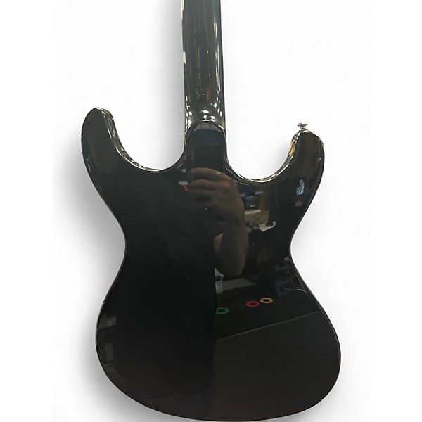 Used Eastwood sidejack dlx hb1-p Black Solid Body Electric Guitar