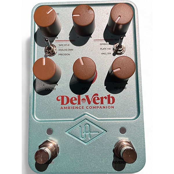Used Universal Audio Del-Verb Ambience Companion Effect Pedal