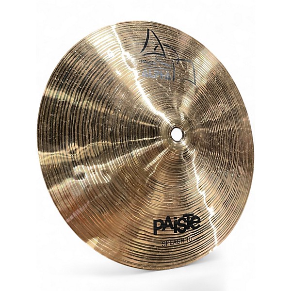 Used Paiste 10in Alpha Splash Cymbal