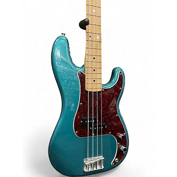 Used Fender Player Precision Bass Ocean Turquoise Electric Bass Guitar