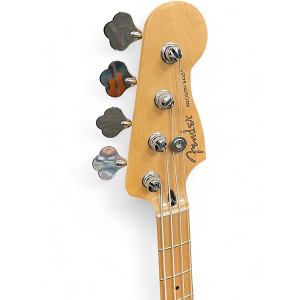 Used Fender Player Precision Bass Ocean Turquoise Electric Bass Guitar