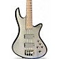 Used Schecter Guitar Research Stiletto Studio 4 Satin See-Thru Black Electric Bass Guitar