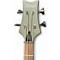 Used Schecter Guitar Research Stiletto Studio 4 Satin See-Thru Black Electric Bass Guitar