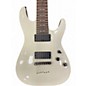 Used Schecter Guitar Research Demon 7 String White Solid Body Electric Guitar