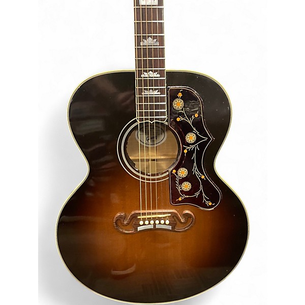 Used 2012 Gibson SJ200 Standard Super Jumbo 2 Tone Sunburst Acoustic Guitar