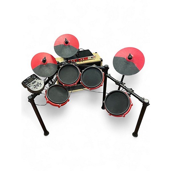 Used 2020s Alesis Nitro Max 8-Piece Electronic Drum Set With Bl Electric Drum Set