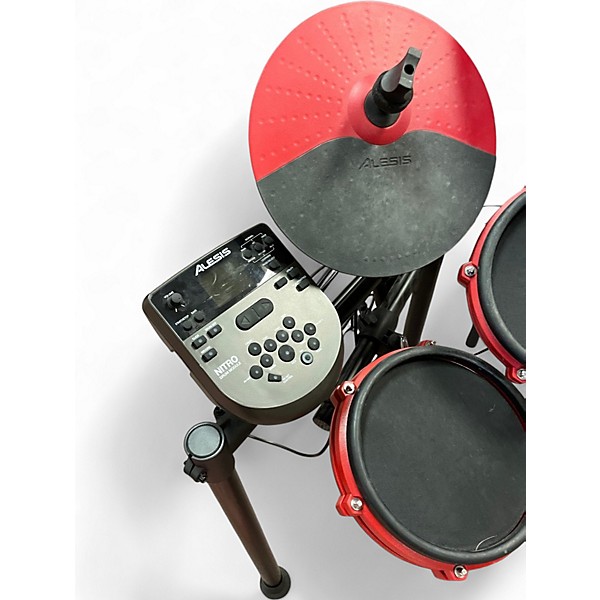 Used 2020s Alesis Nitro Max 8-Piece Electronic Drum Set With Bl Electric Drum Set