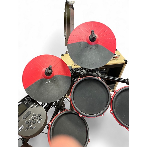Used 2020s Alesis Nitro Max 8-Piece Electronic Drum Set With Bl Electric Drum Set