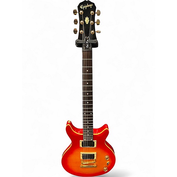 Used Epiphone Del Rey Cherry Solid Body Electric Guitar