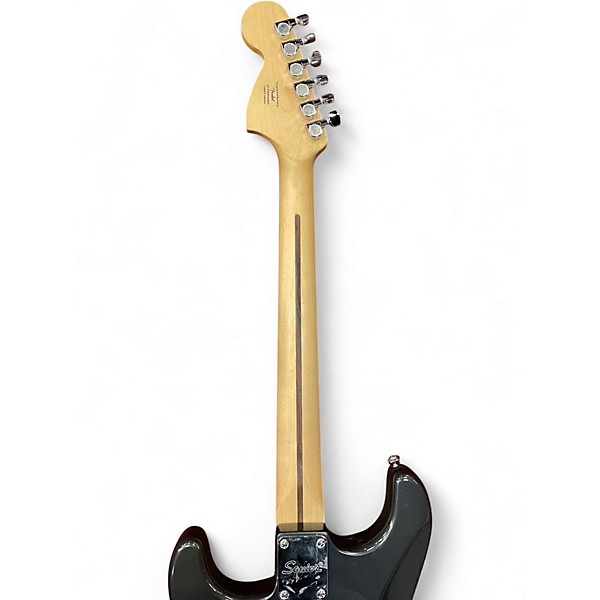 Used Squier Affinity Stratocaster  Charcoal Frost Metallic Solid Body Electric Guitar